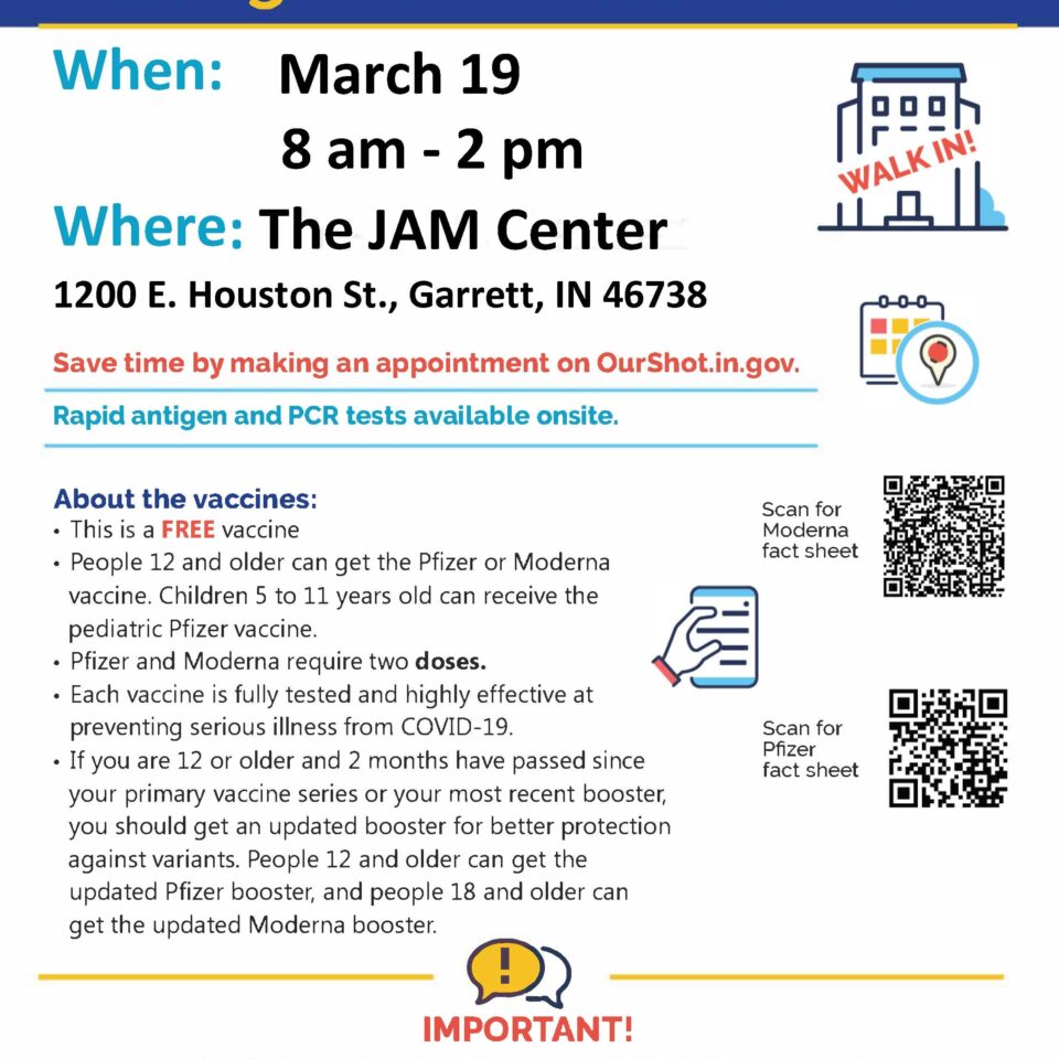 Vaccine Clinic 3 19 25