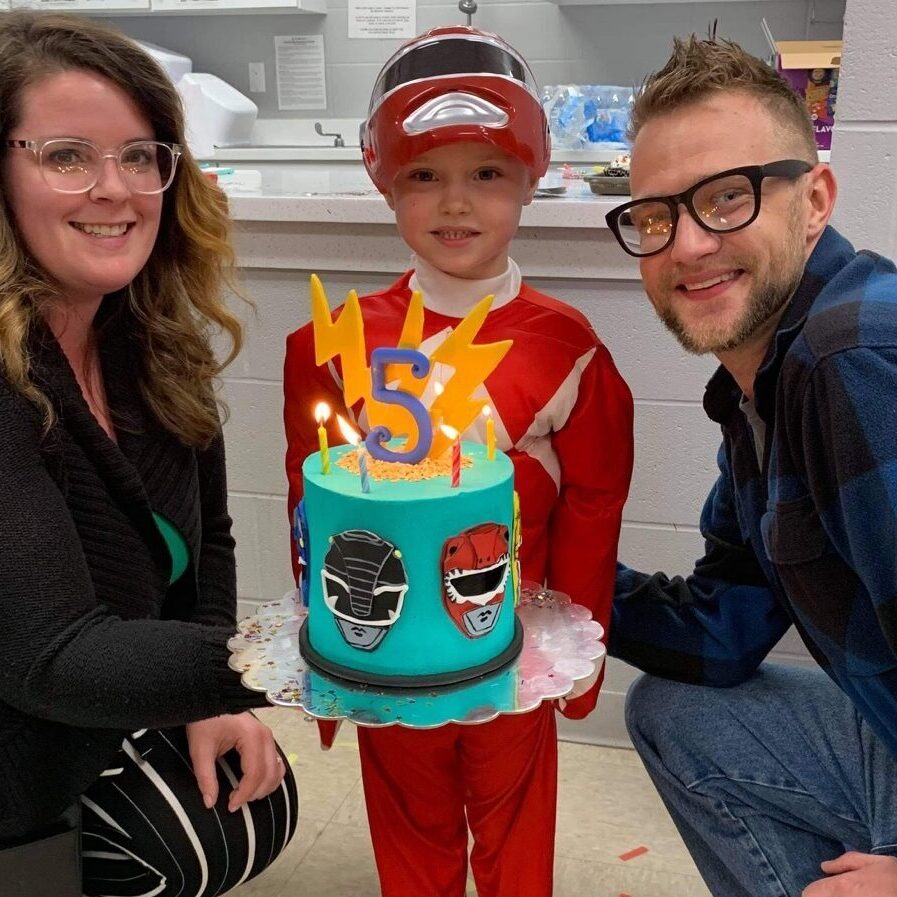 Power Rangers birthday party