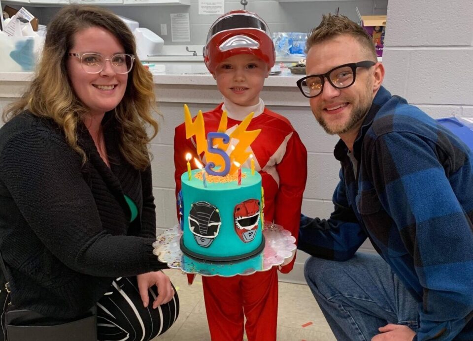 Power Rangers birthday party