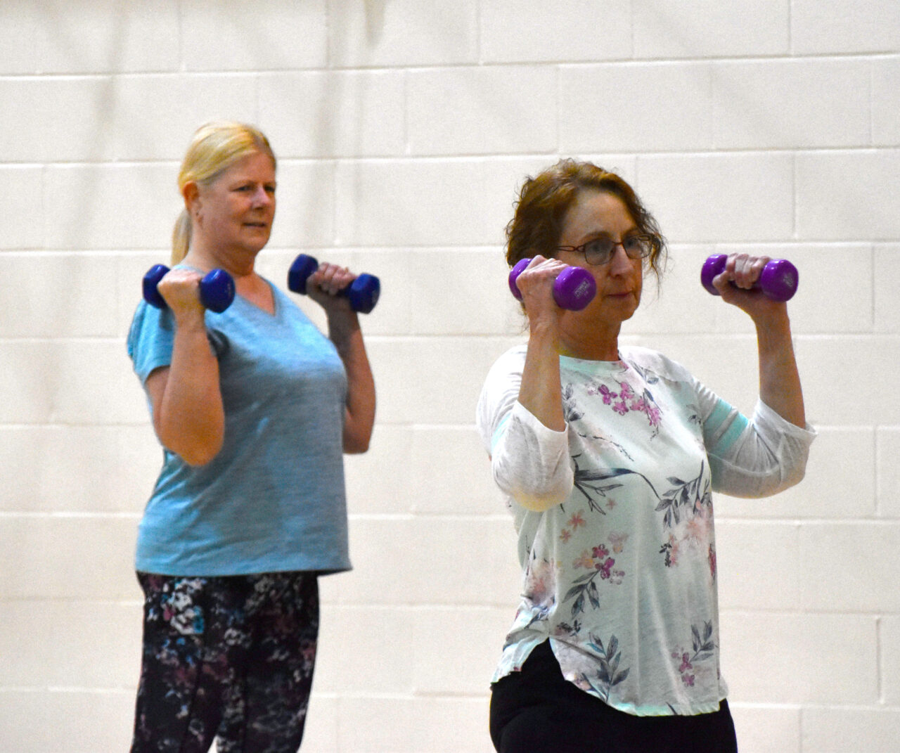Cardio Sculpt close 2 female participants