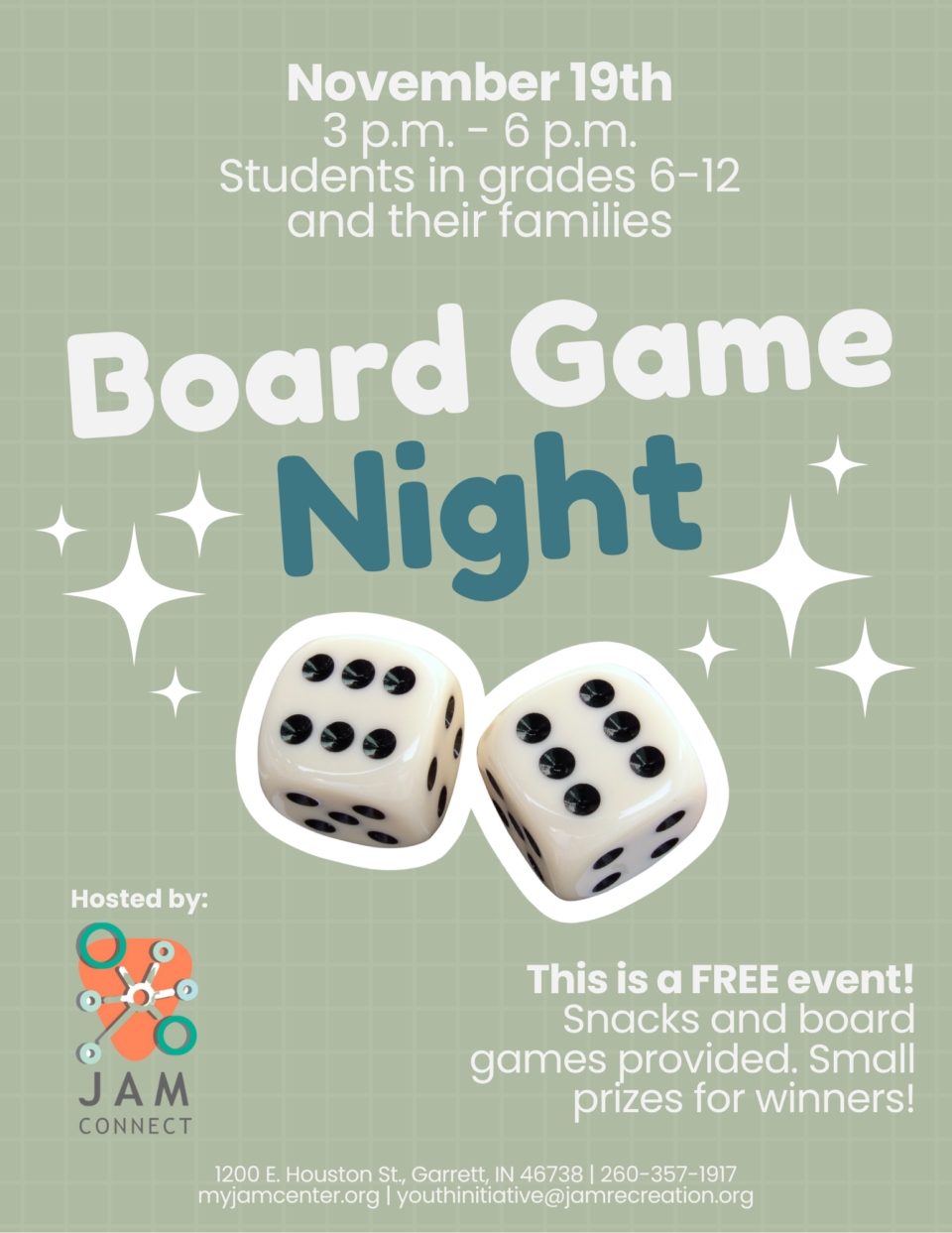 FAMILY BOARD GAME NIGHT